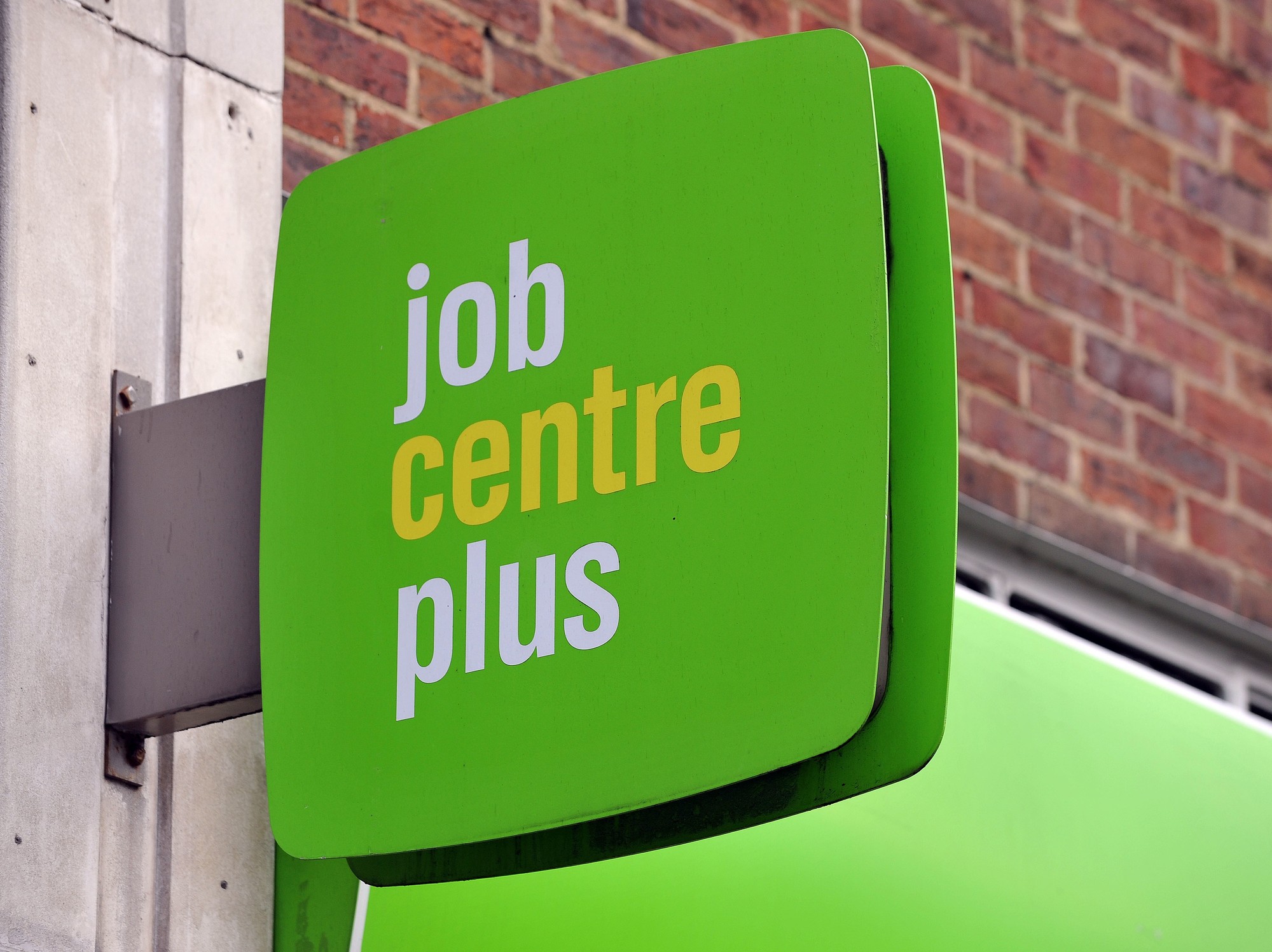 Jobcentre Plus sign