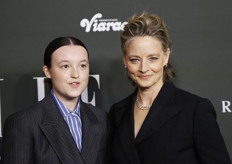Jodie Foster and Bella Ramsey