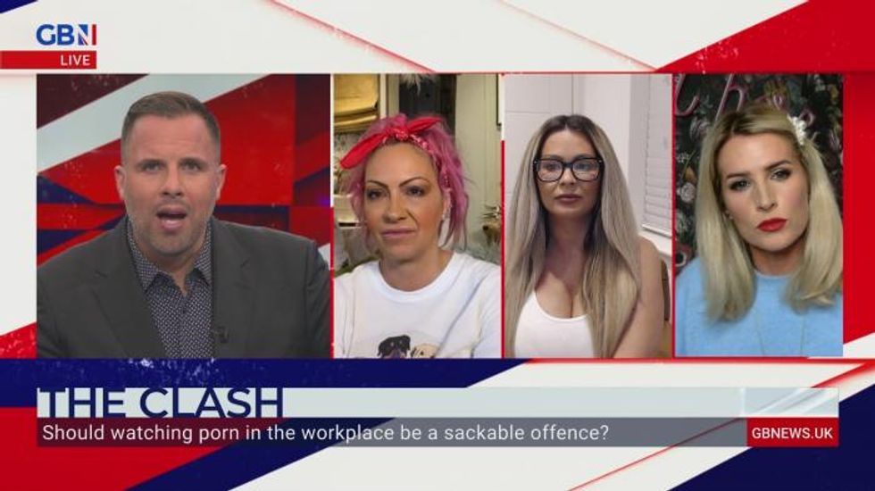 Jodie Marsh tells GB News she’s ‘grossed out’ by men watching porn at work