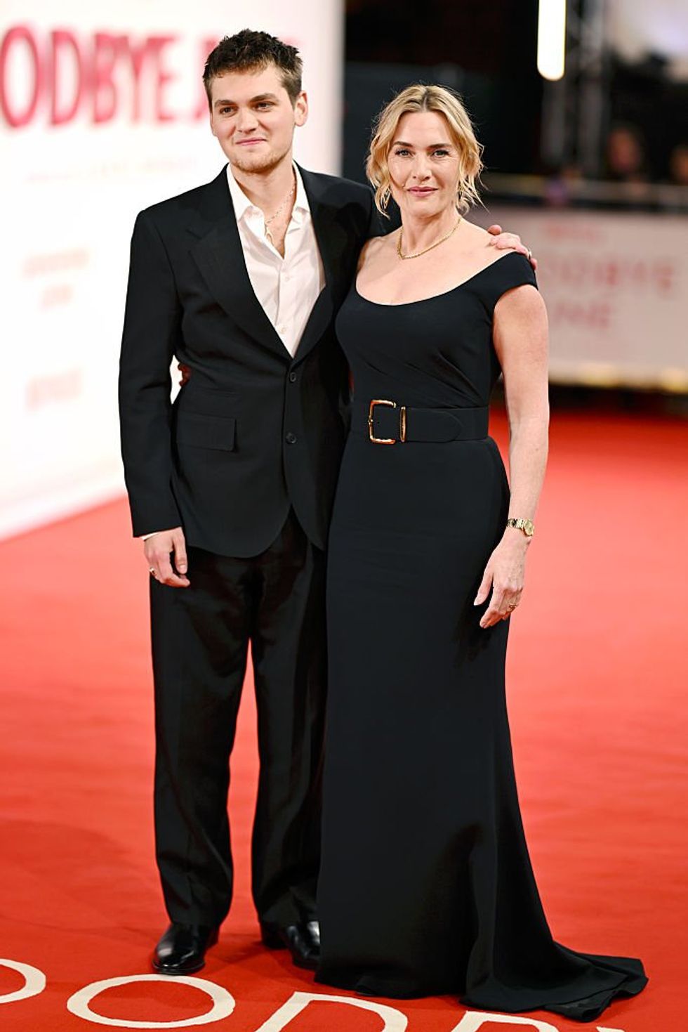 Joe Anders and Kate Winslet