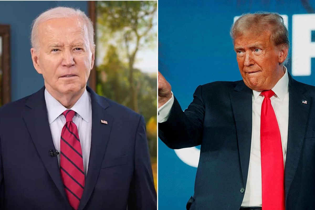 Joe Biden and Donald Trump