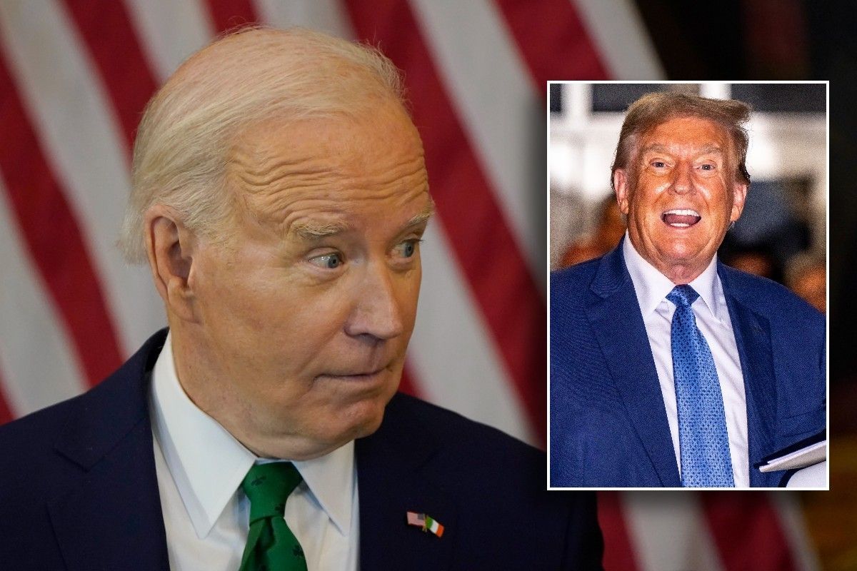 Joe Biden and Donald Trump