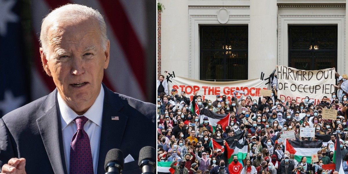 NextImg:Biden told to take charge in Harvard crackdown despite 'surrendering to wokism'