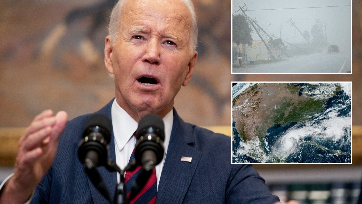 Joe Biden and Hurricane Milton