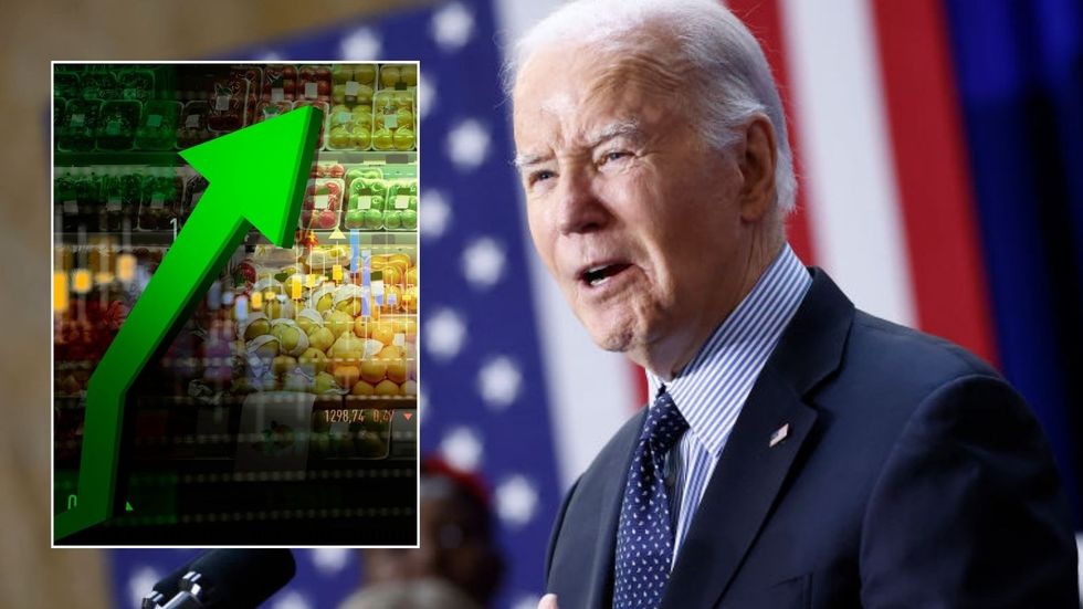 Joe Biden and inflation rise