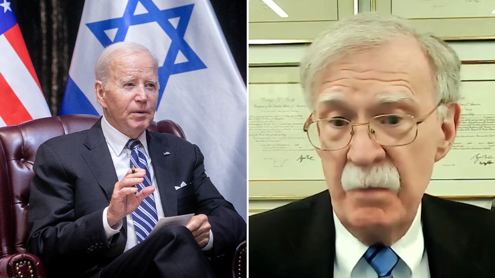 Joe Biden and John Bolton