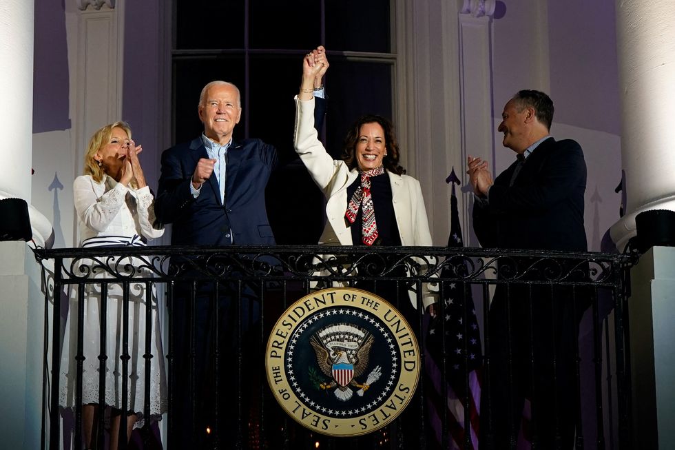 Joe Biden and Kamala Harris
