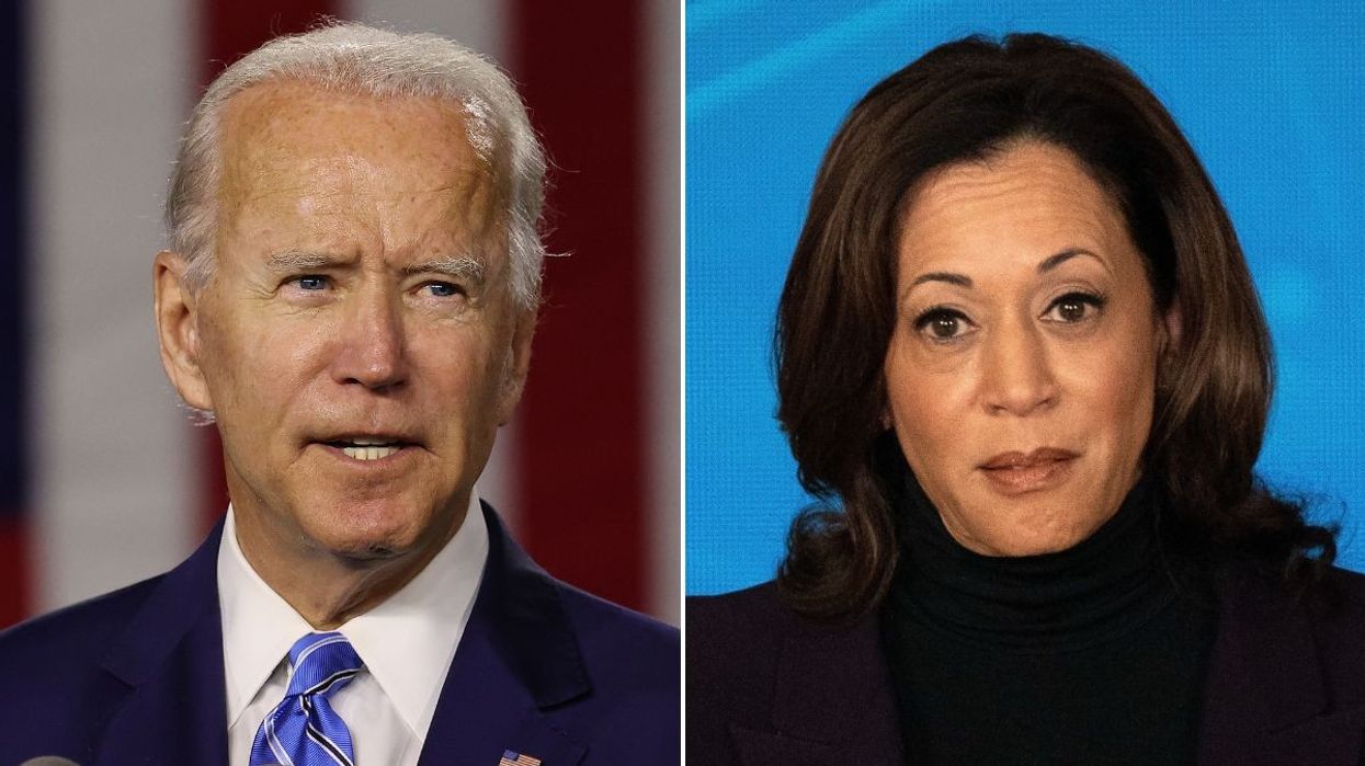 Joe Biden and Kamala Harris