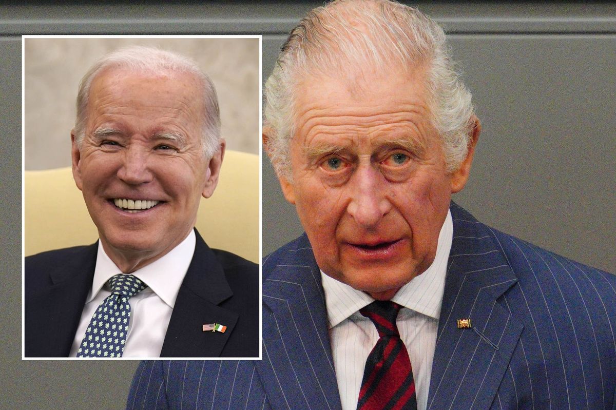 Joe Biden and King Charles