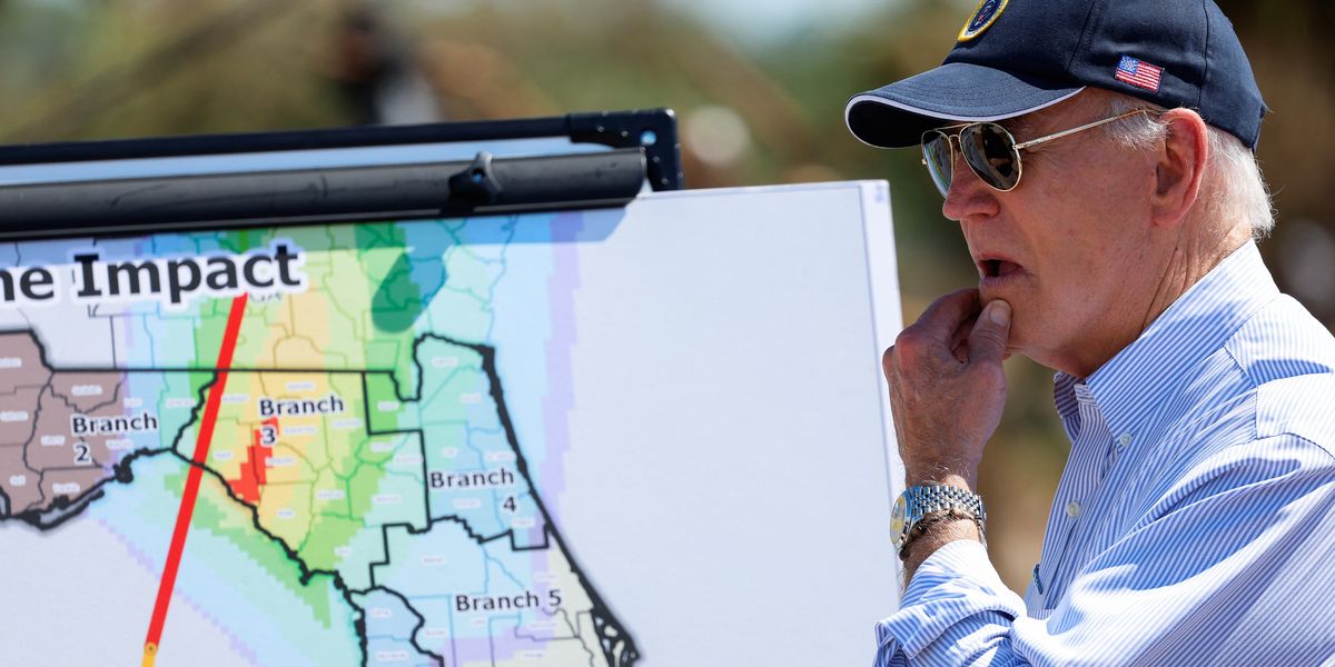 NextImg:Joe Biden appears to forget about storm in new gaffe just hours after visiting impacted community