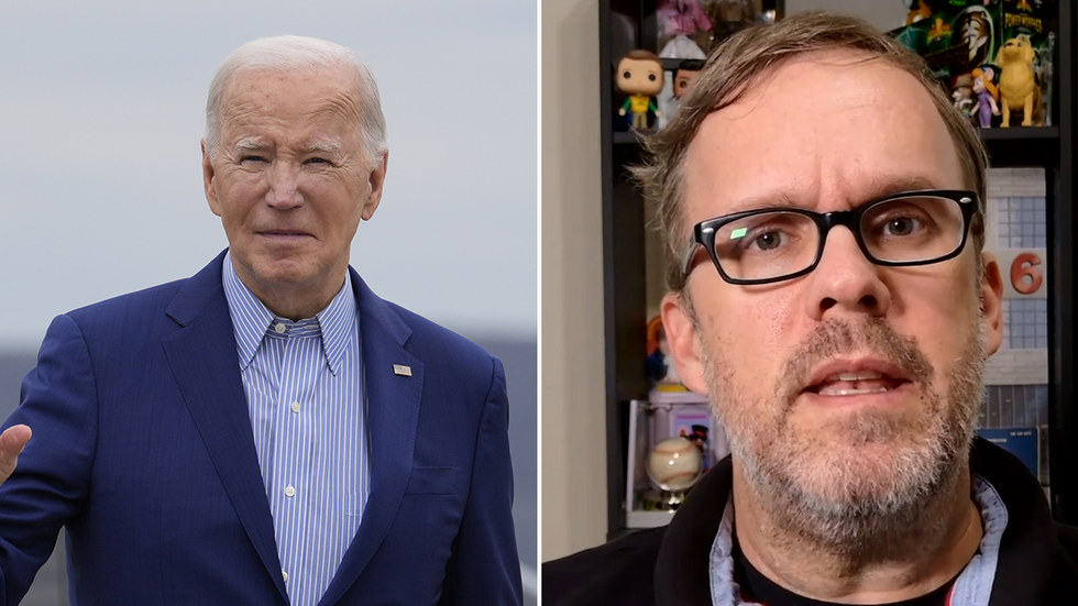 Joe Biden and Tim Young