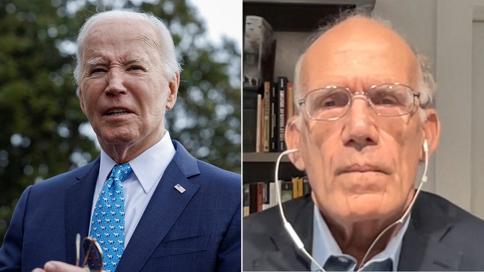 Joe Biden and Victor Davis Hanson