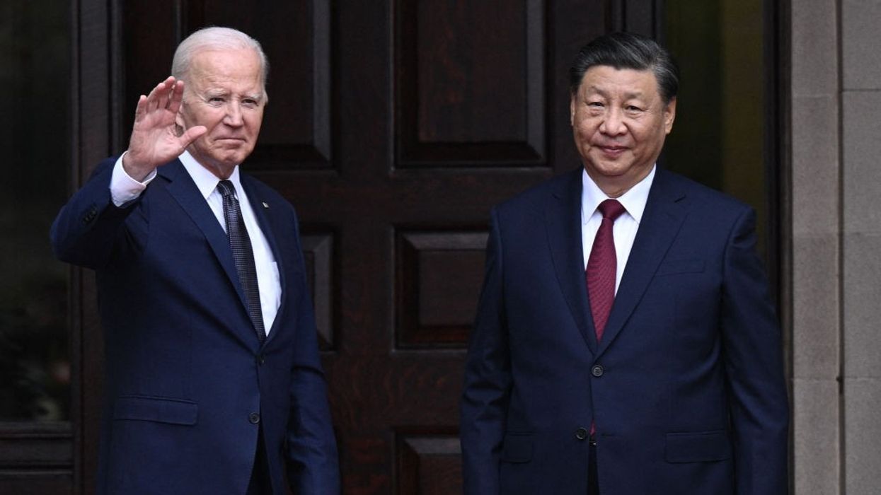 Joe Biden and Xi Jinping