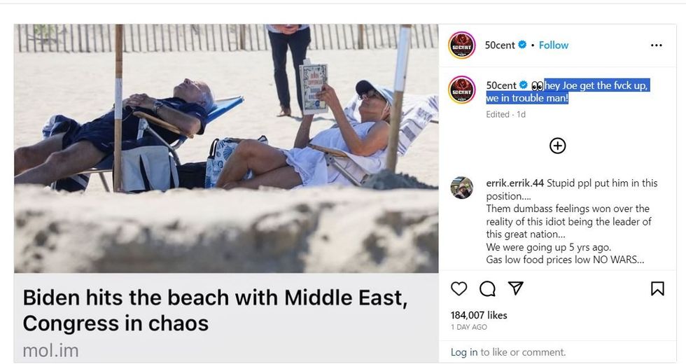Joe Biden beach