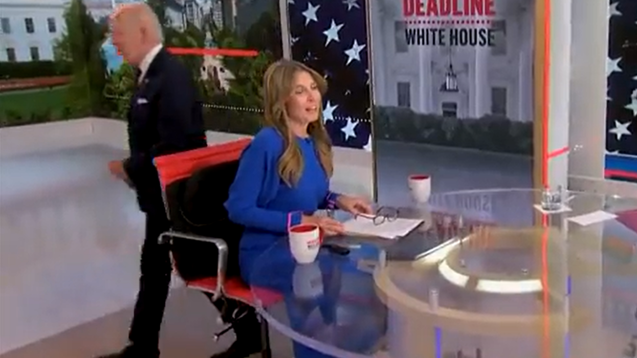 Joe Biden bizarrely walked off while cameras were rolling