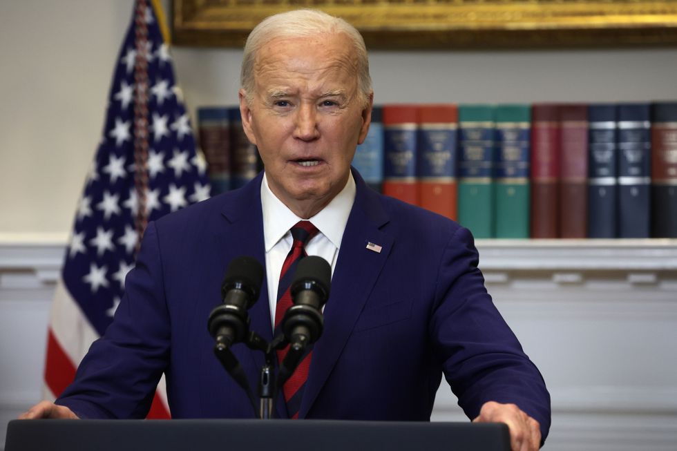 Joe Biden delivers remarks on the collapse of Francis Scott Key Bridge in Baltimore