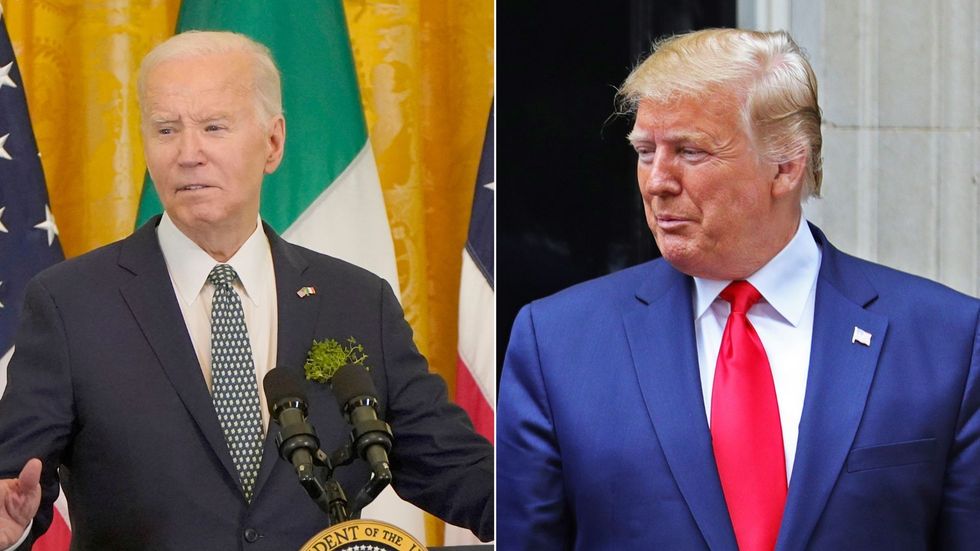 Joe Biden, Donald Trump