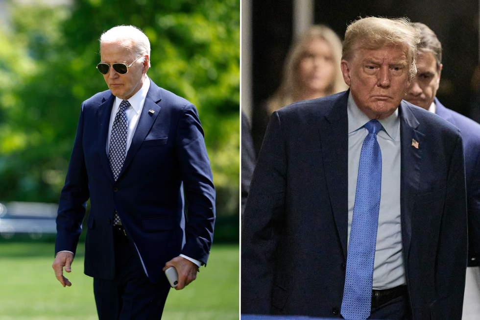 Joe Biden, Donald Trump