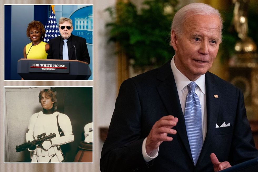 Joe Biden drafts Luke Skywalker in bid to help win over voters