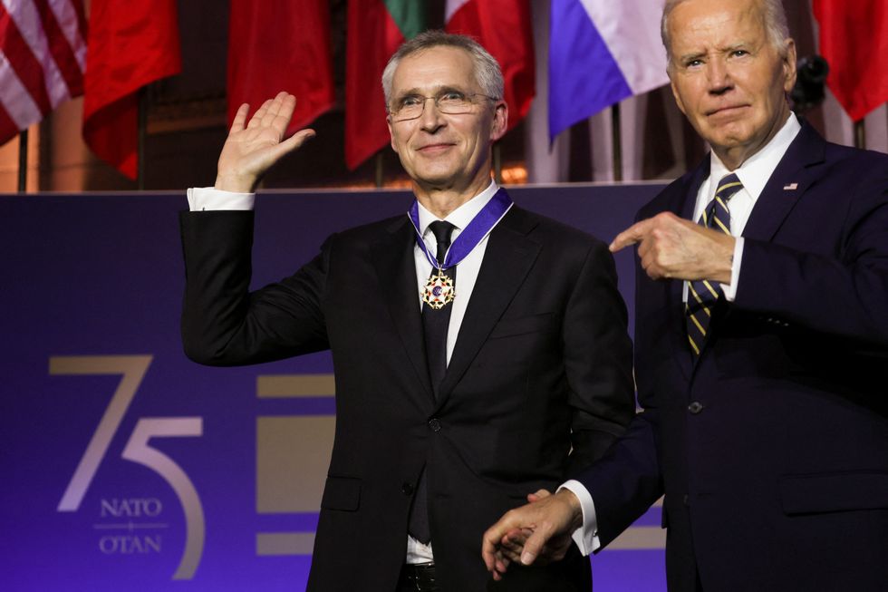 Joe Biden, Jens Stoltenberg