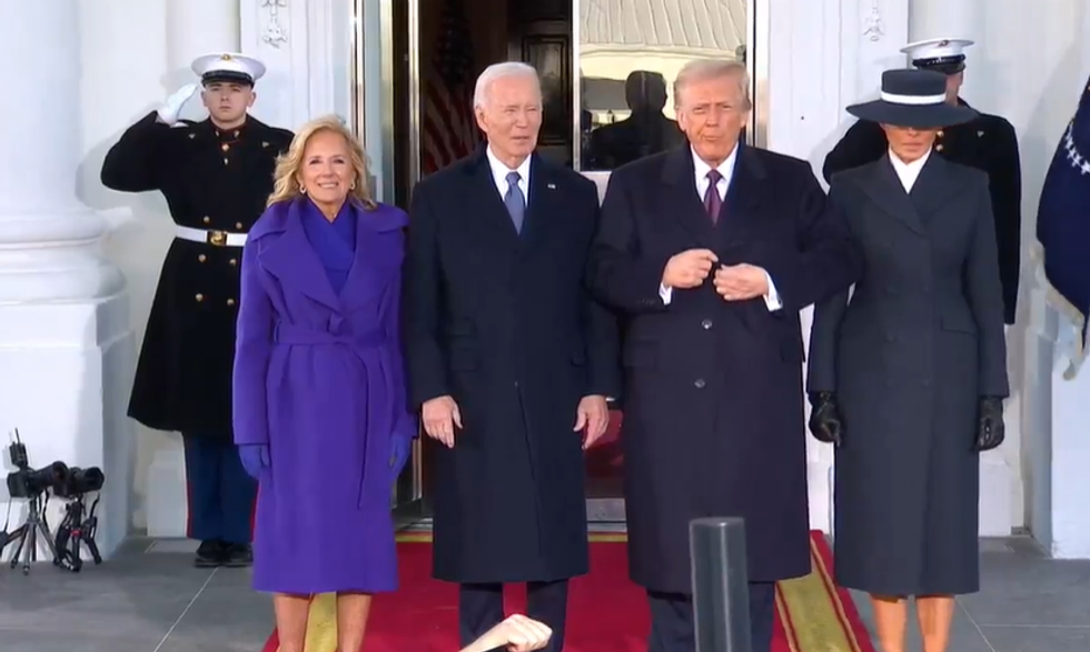 Joe Biden, Jill Biden, Donald Trump, Melania Trump