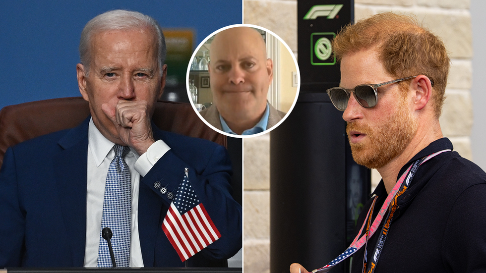 Joe Biden, Lee Cohen and Prince Harry