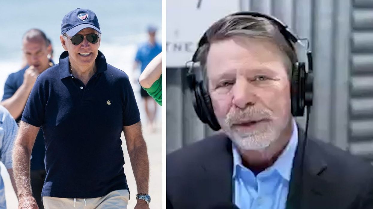 Joe Biden (left) and Adam Goodman (right)