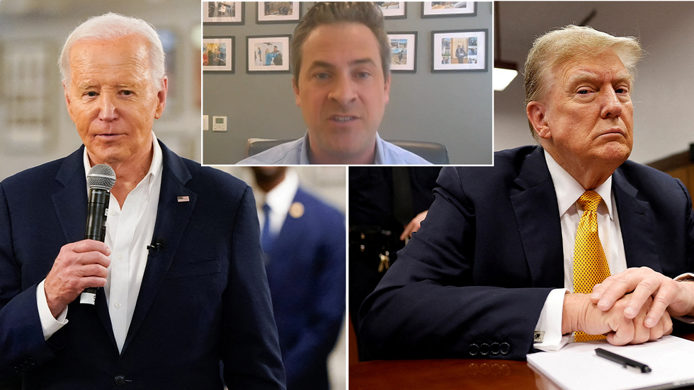 Joe Biden, Michael Larosa and Donald Trump