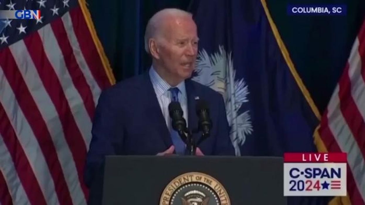 Biden mocked as 'demented clown' after labelling Trump 'sitting president' in embarrassing gaffe