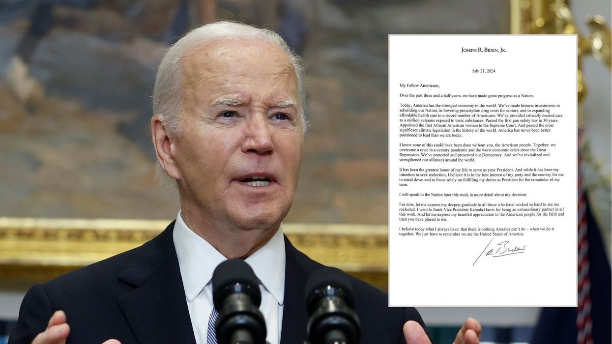 Joe Biden's statement in full: Read the President's message to America after pulling out of re-election bid