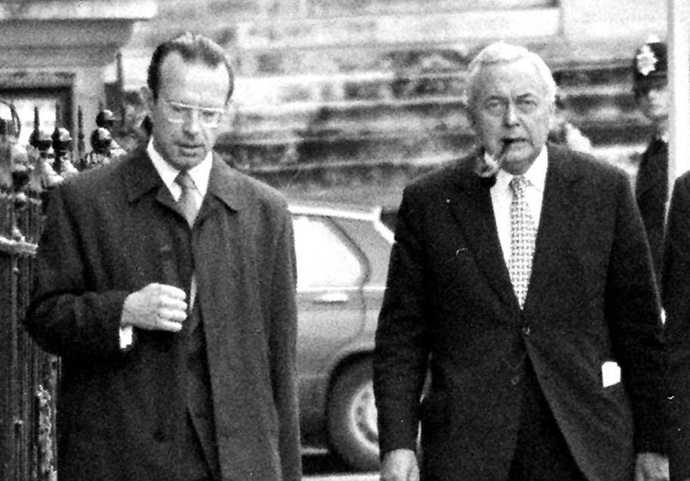 Joe Haines; Harold Wilson
