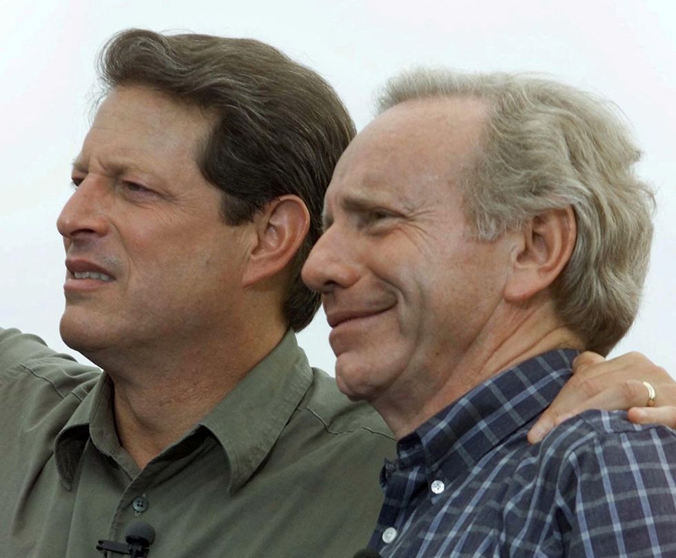 Joe Lieberman and Al Gore