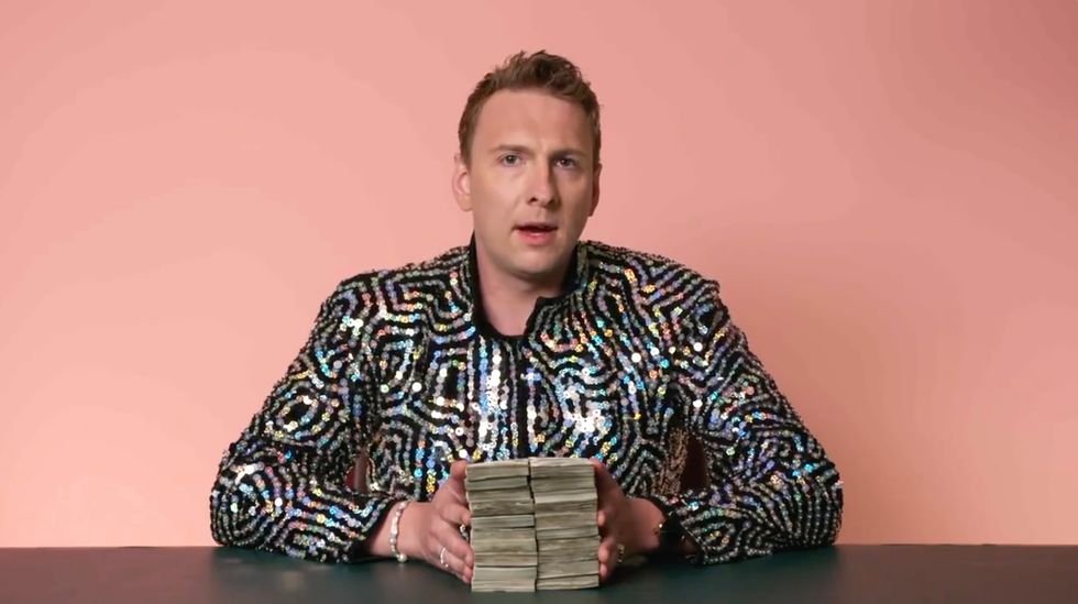 Joe Lycett has threatened to shred 10k unless Beckham cuts ties with Qatar