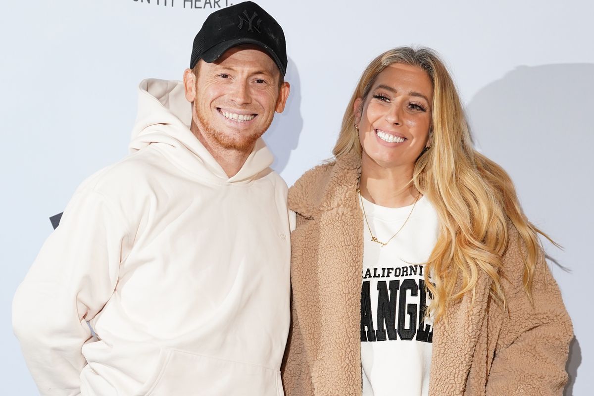 Joe Swash and Stacey Solomon