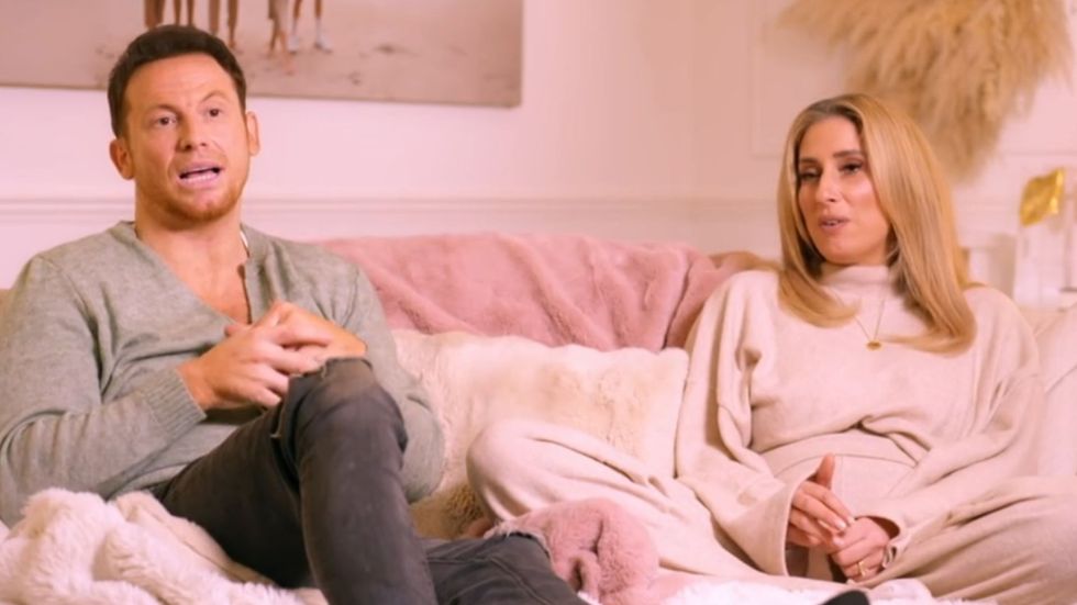 Joe Swash and Stacey Solomon