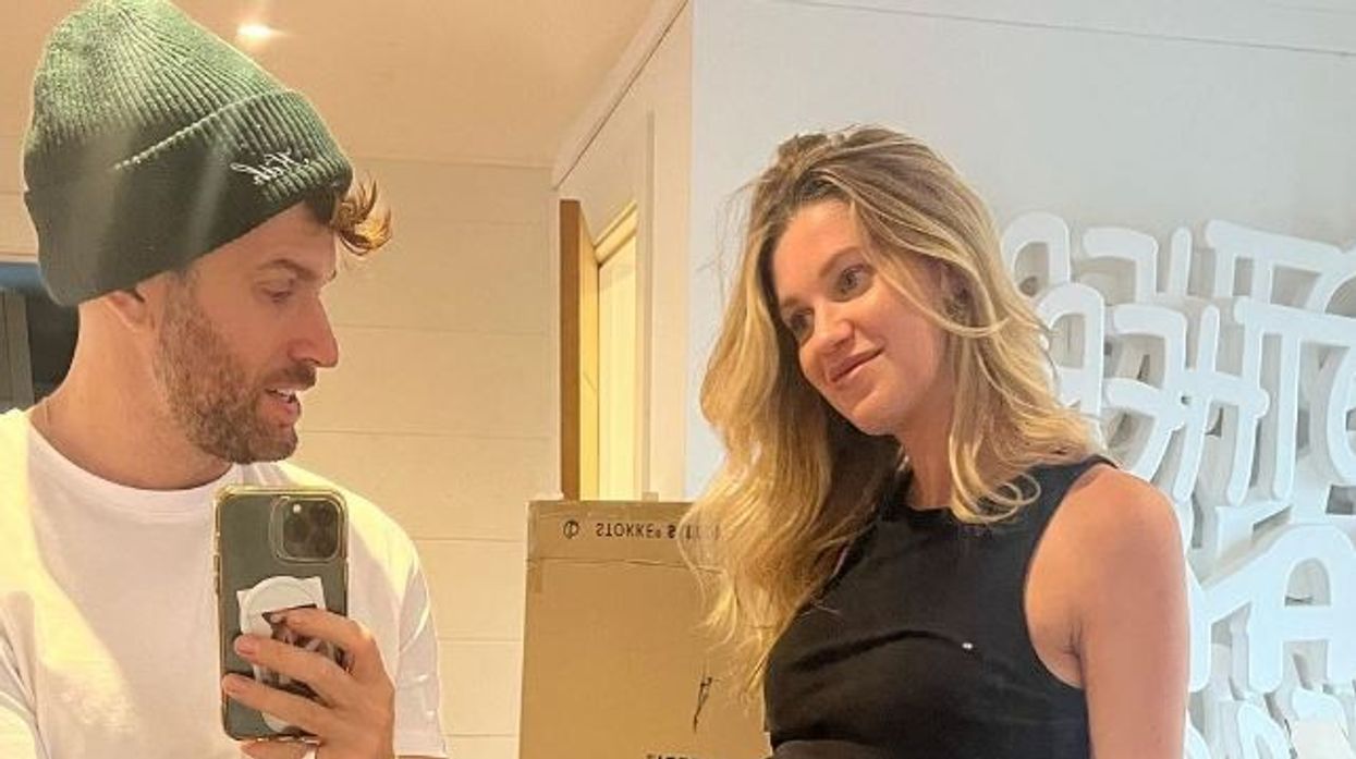 Joel Dommett and Hannah Cooper have welcomed their first child