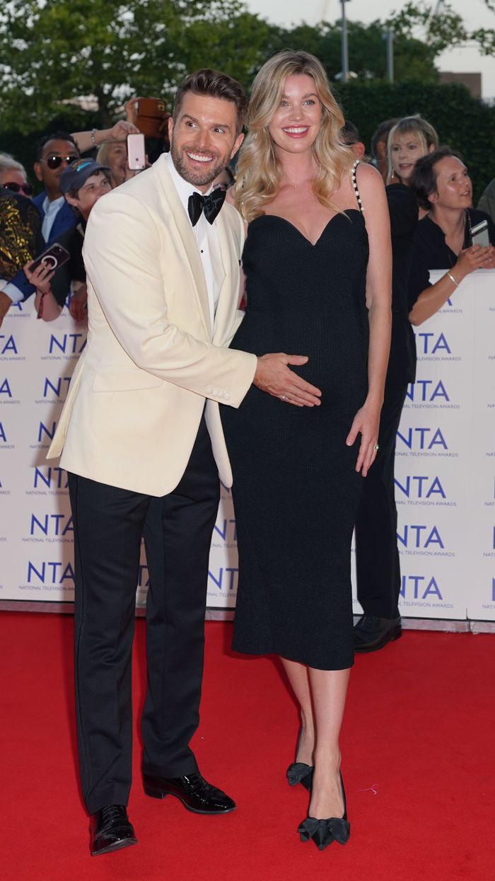 Joel Dommett and Hannah Cooper