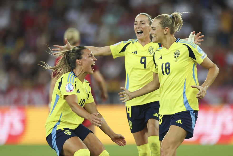 Johanna Rytting Kaneryd, Fridolina Rolfo, Kosovare Asllani