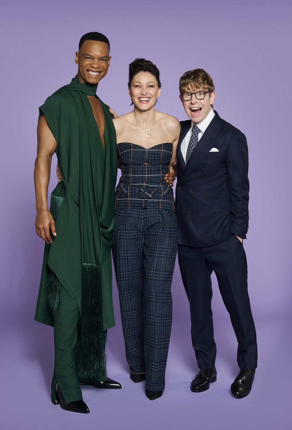 John Radebe, Emma Willis e Josh Widdicombe