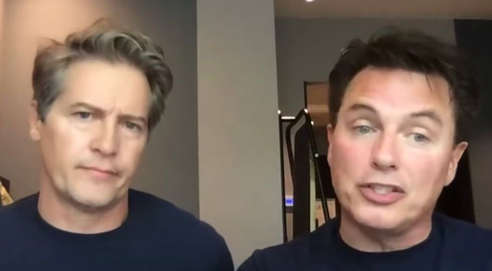 John Barrowman and Scott Gill