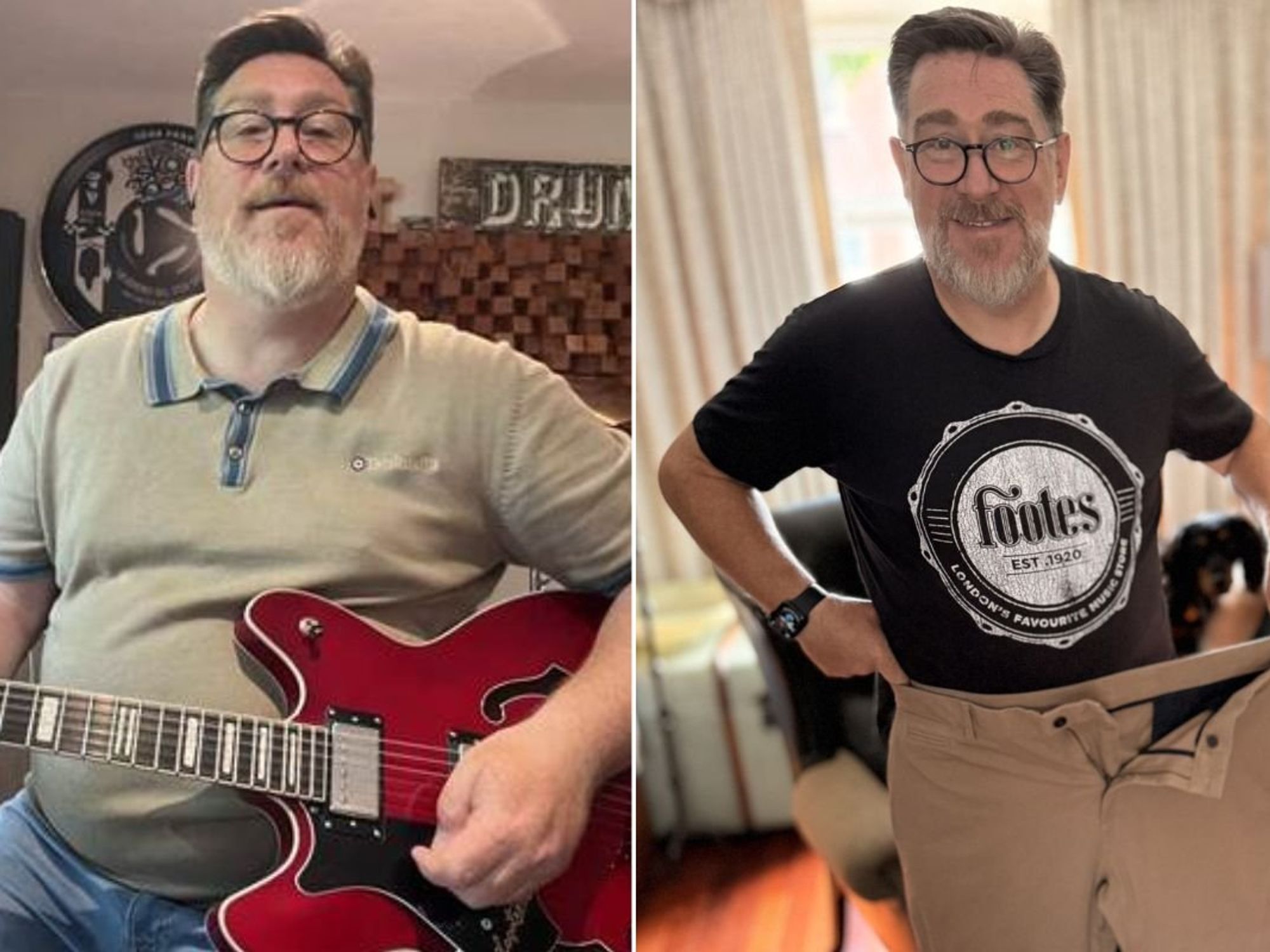 John before and after