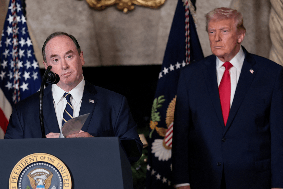 John C Phelan and Donald Trump