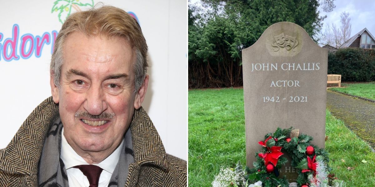NextImg:Only Fools and Horses' John Challis' widow left 'weeping' over heartbreaking discovery at actor's grave