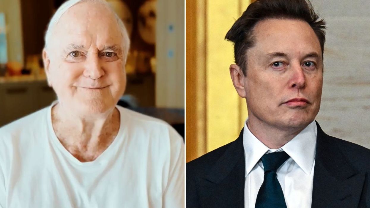 John Cleese and Elon Musk