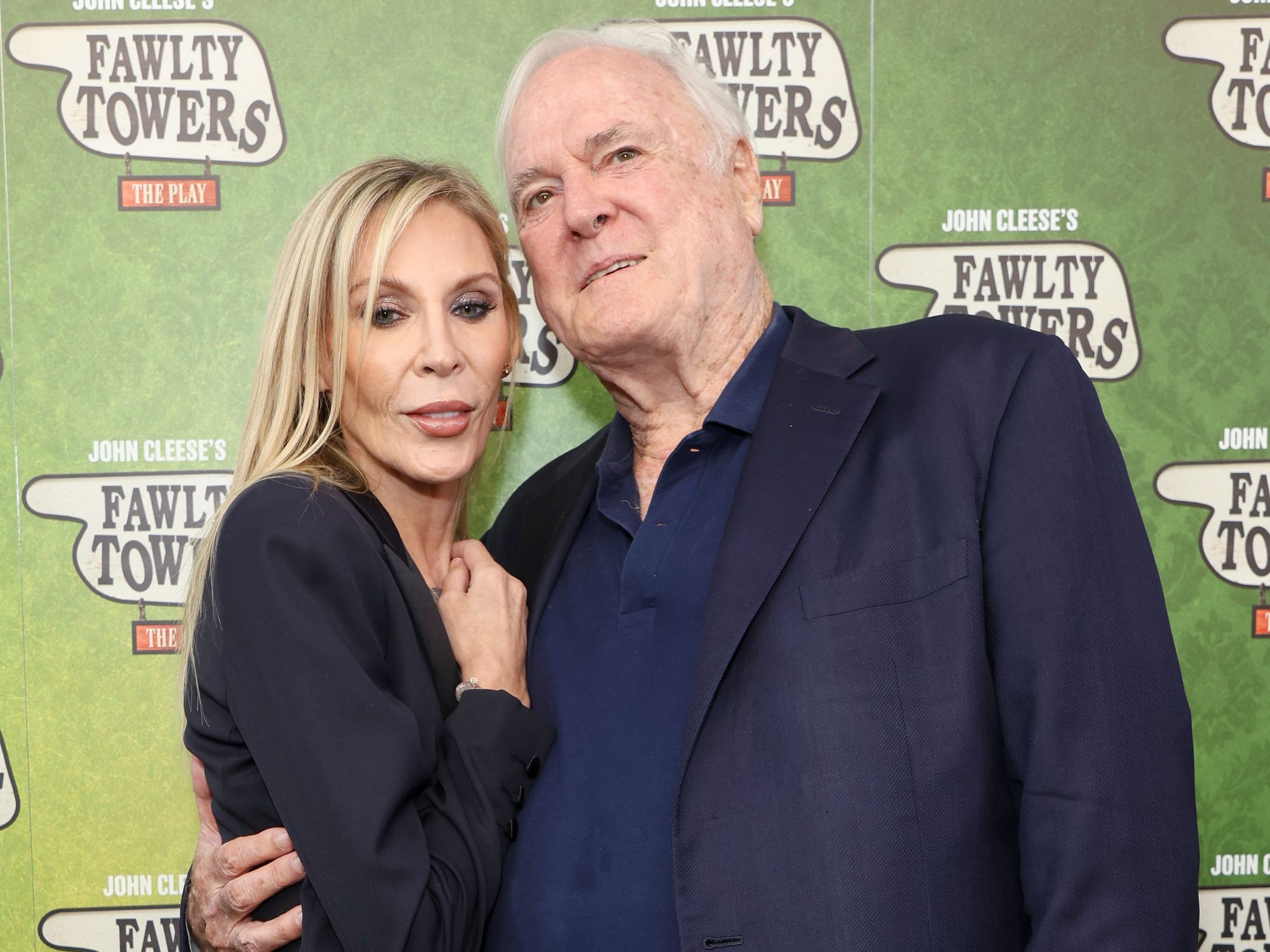 John Cleese and Jennifer Wade