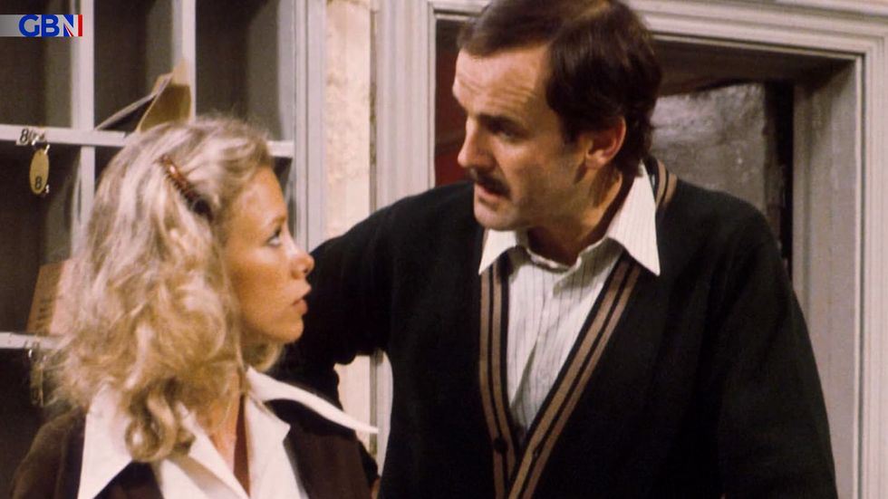 John Cleese played the character of Basil Fawlty in the British sitcom