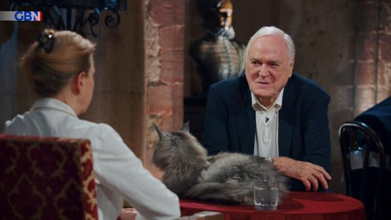 John Cleese shares how he has 'always had a fear of hopelessness'