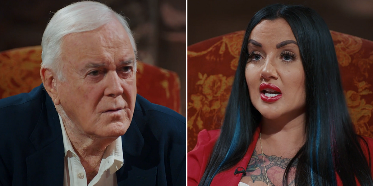 NextImg:Beautician near tears as she tells John Cleese how newspapers ‘destroyed her business’