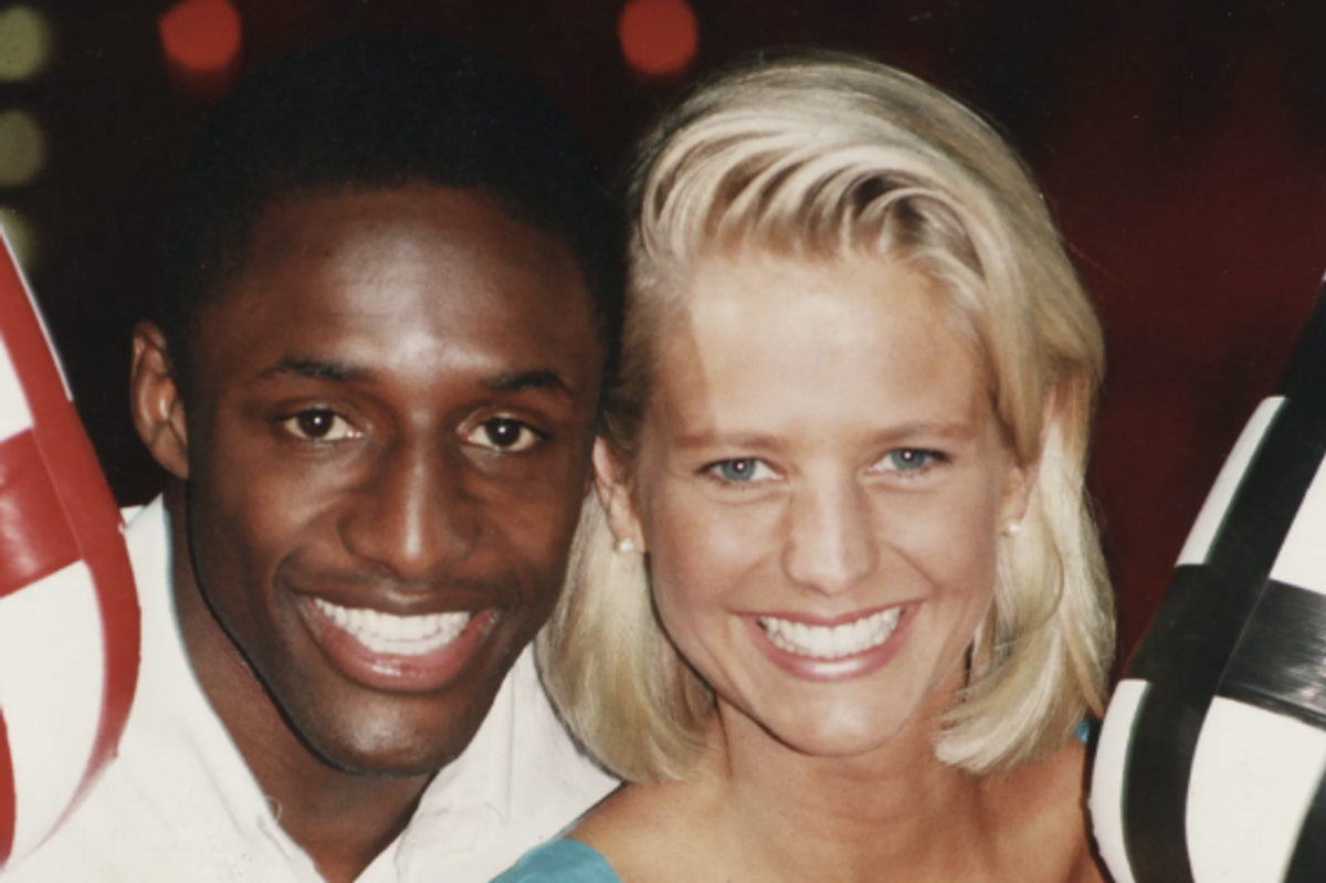 John Fahanu and Ulrika Jonsson