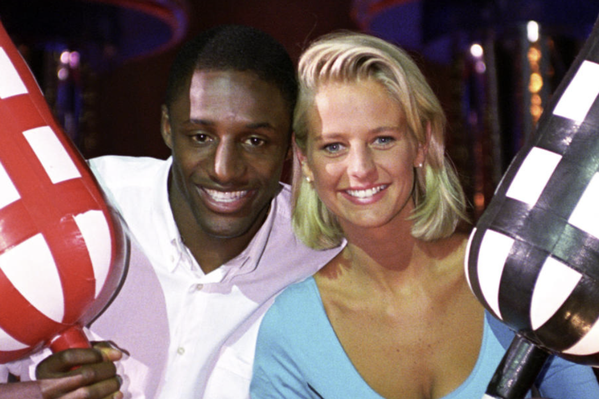 John Fashanu and Ulrika Jonsson